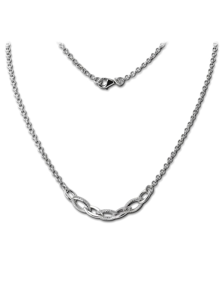 SilberDream Женское колье SilverDream из серебра 925 пробы, овальная форма, приблизительно 46 см
SilberDream Женское колье SilverDream из серебра 925 пробы, овальная форма, приблизительно 46 см