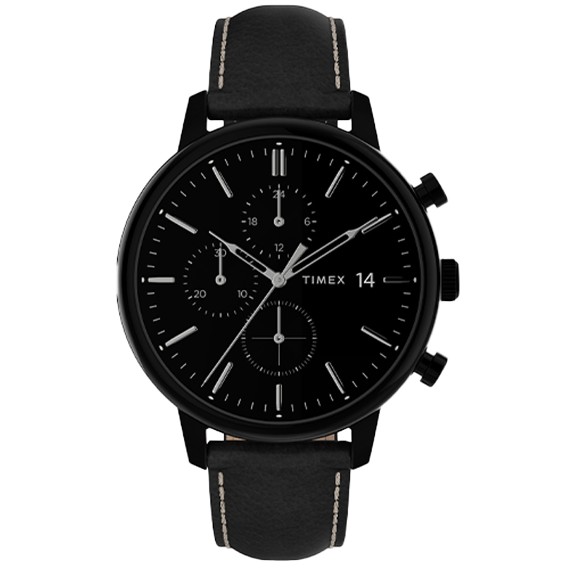 TIMEX Часы TREND Collection Wrist Watch Quartz Movement Leather Strap 45mm Black Dial Men's Watch, Black
TIMEX Часы TREND Collection Wrist Watch Quartz Movement Leather Strap 45mm Black Dial Men's Watch, Black