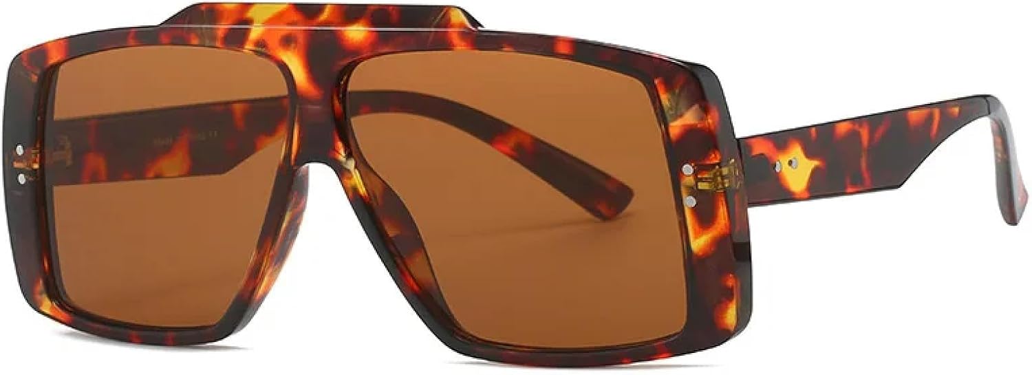 Винтажные солнцезащитные очки в крупной оправе для женщин и мужчин, модные, с градиентным переходом цвета, в стиле панк, с защитой от УФ-излучения UV400 TVTBBVV, Leopard-brown
Винтажные солнцезащитные очки в крупной оправе для женщин и мужчин, модные, с градиентным переходом цвета, в стиле панк, с защитой от УФ-излучения UV400 TVTBBVV, Leopard-brown