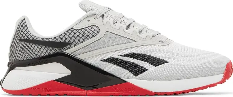 Кроссовки nano x2 'white pure grey' Reebok, белый 
Кроссовки nano x2 'white pure grey' Reebok, белый