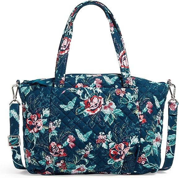 Женская хлопковая плиссированная сумка через плечо Vera Bradley с несколькими ремешками, розовый холст
Женская хлопковая плиссированная сумка через плечо Vera Bradley с несколькими ремешками, розовый холст