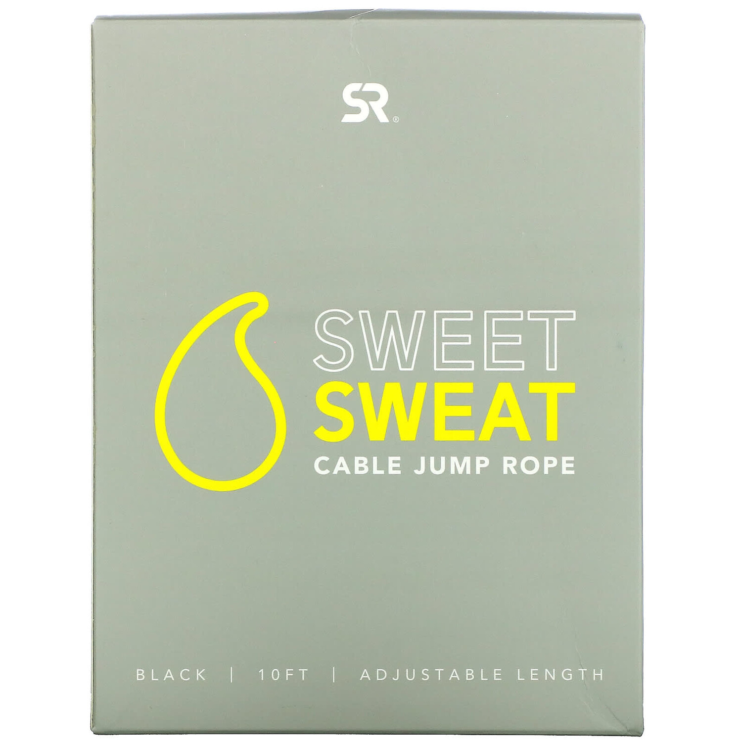 Тросовая Скакалка Sports Research Sweet Sweat, черный
Тросовая Скакалка Sports Research Sweet Sweat, черный