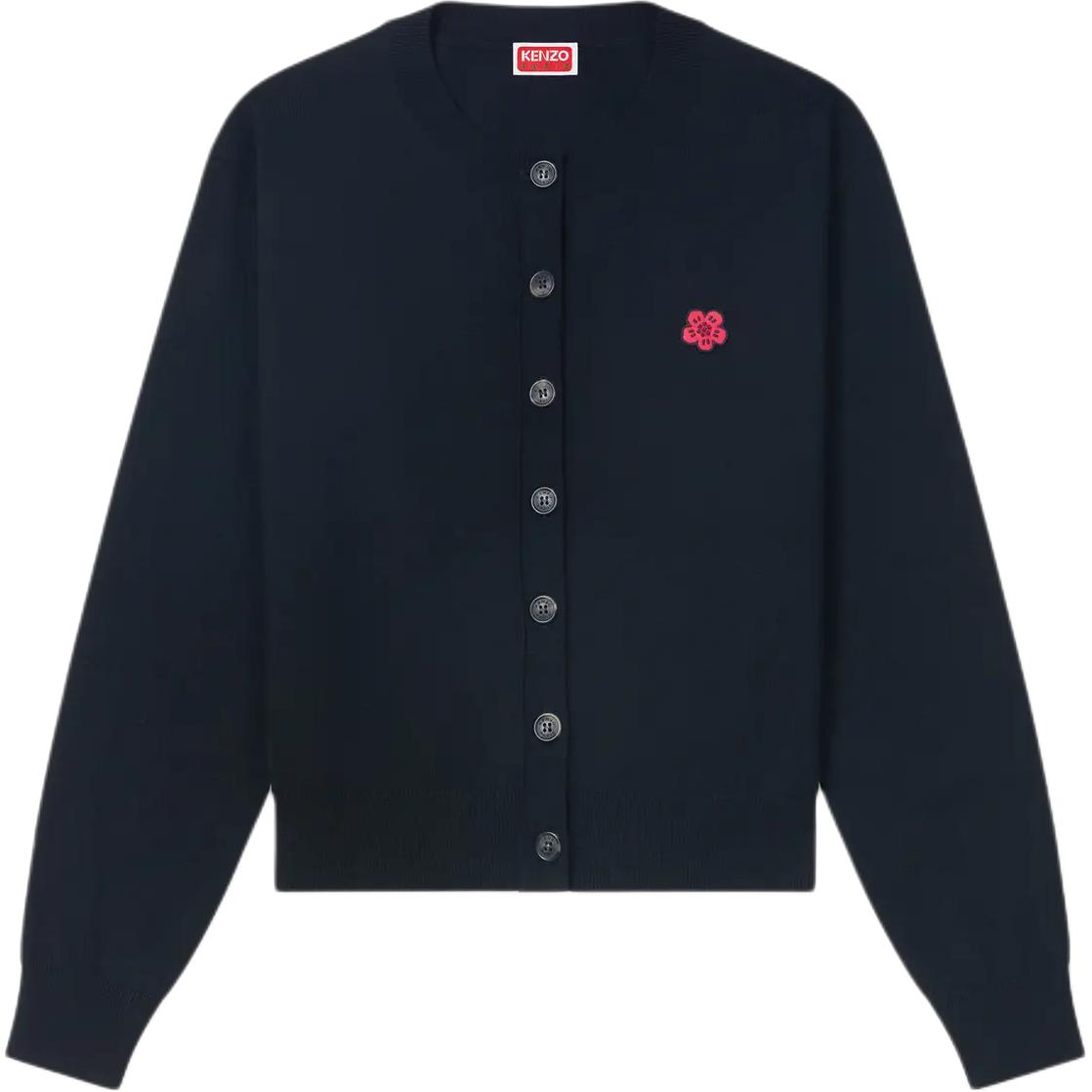 Кардиган с вышитым логотипом KENZO, черный
Кардиган с вышитым логотипом KENZO, черный
