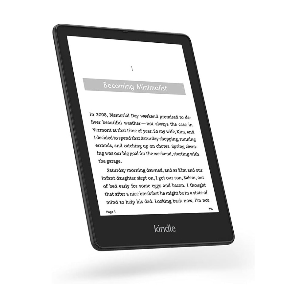 Электронная книга Amazon Kindle Paperwhite Signature Edition, 6.8", 32 ГБ, WIFI, черный
Электронная книга Amazon Kindle Paperwhite Signature Edition, 6.8", 32 ГБ, WIFI, черный