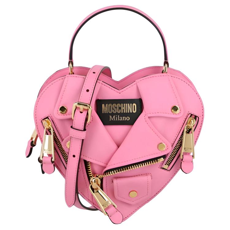 Сумка через плечо из полиолефина, женская розовая MOSCHINO
Сумка через плечо из полиолефина, женская розовая MOSCHINO