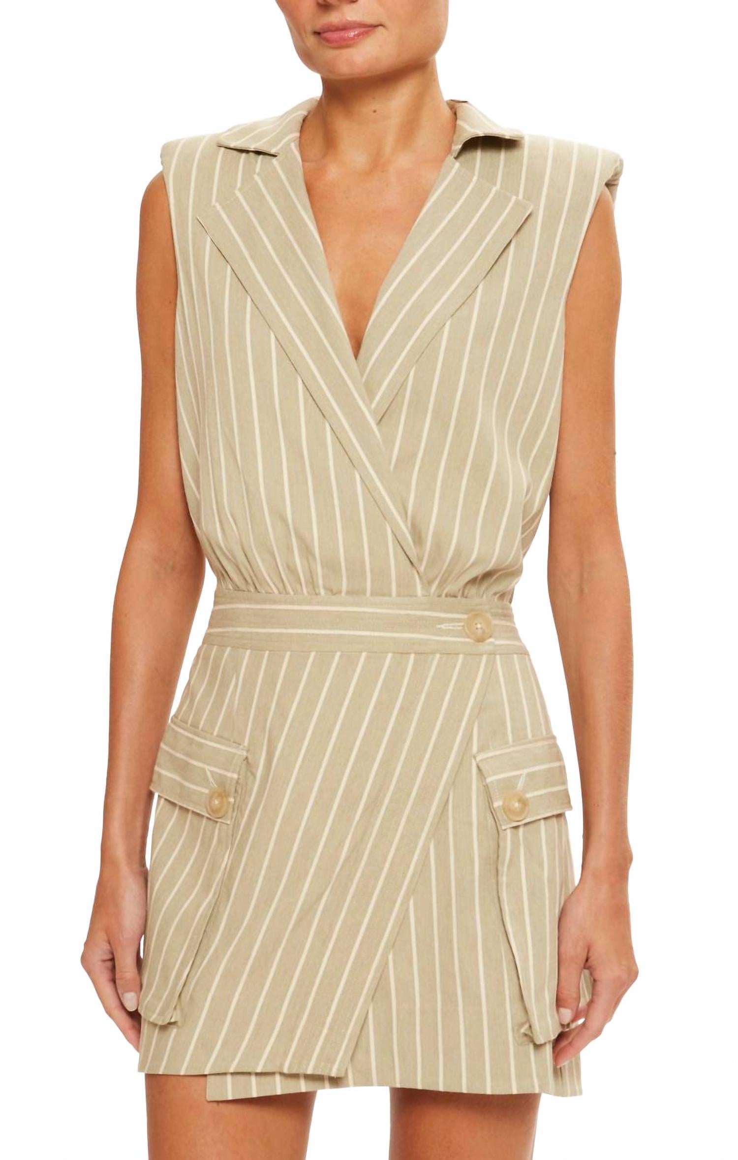 Дианна Мини-платье в мятной полоске Ramy Brook
Дианна Мини-платье в мятной полоске Ramy Brook