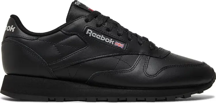 Кроссовки classic leather 'core black' Reebok, черный
Кроссовки classic leather 'core black' Reebok, черный