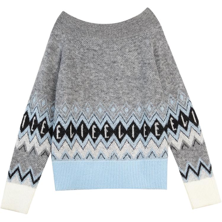 ELLE Свитер Women's Medium Gray с лодочкой Moderate Others
ELLE Свитер Women's Medium Gray с лодочкой Moderate Others