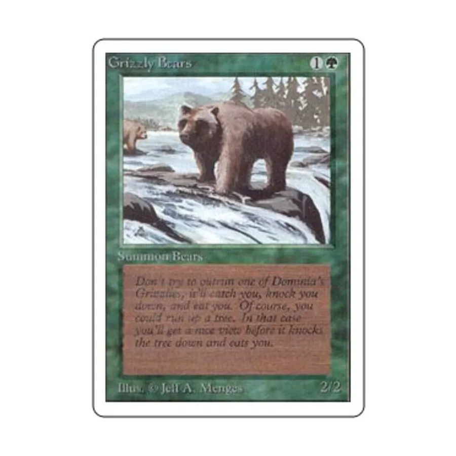 CCG Медведи гризли (К), MTG - Unlimited
CCG Медведи гризли (К), MTG - Unlimited