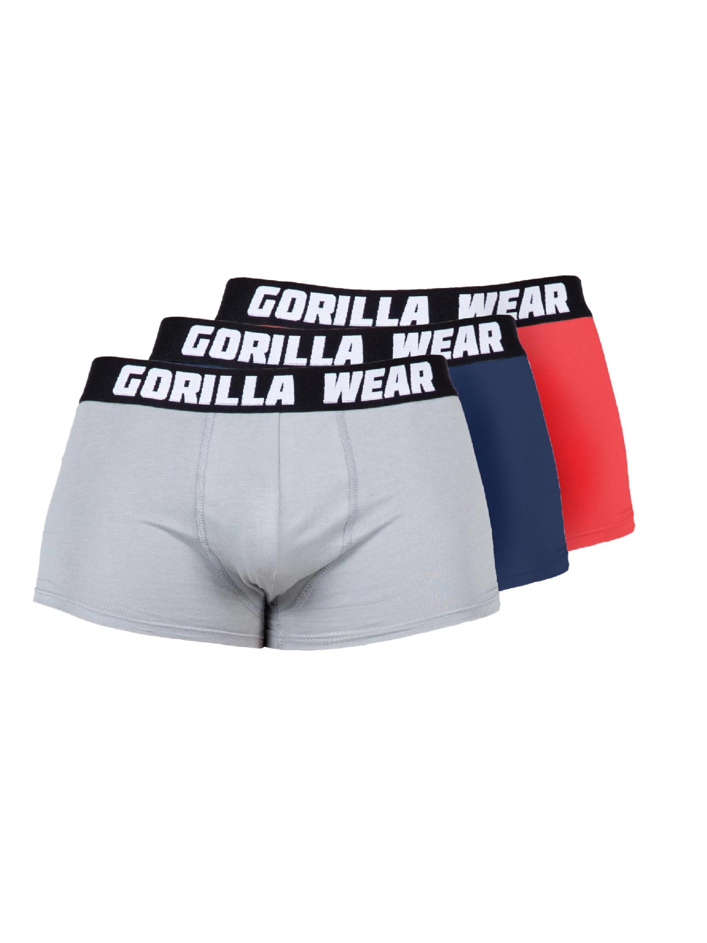 Gorilla Wear Спортивное белье в синем, светло-сером и красном цветах
Gorilla Wear Спортивное белье в синем, светло-сером и красном цветах