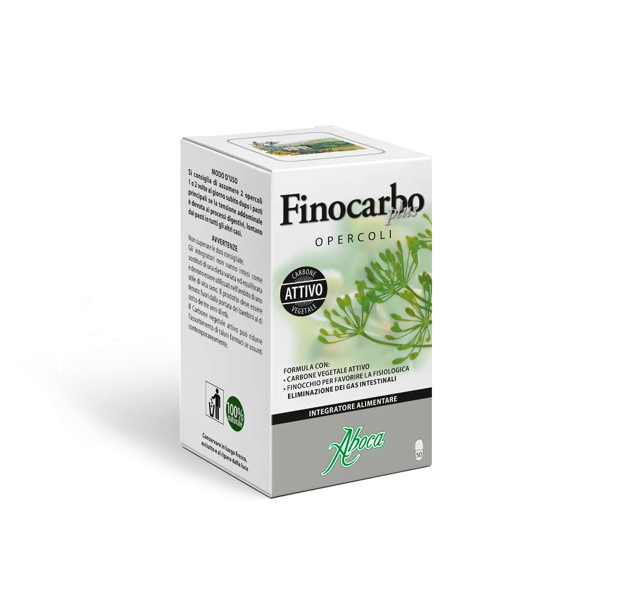 Aboca Finocarbo Plus 50 Opercula Отек живота