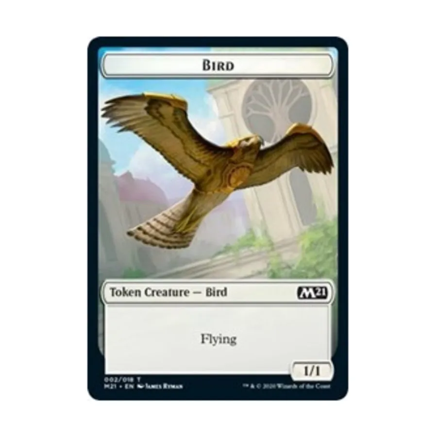 CCG Жетон птицы (T), MTG - Core Set 2021
CCG Жетон птицы (T), MTG - Core Set 2021