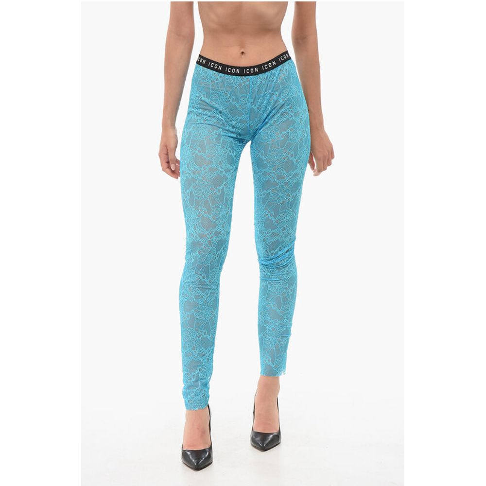 Леггинсы ICON из прозрачного кружева Dsquared2, синий
Леггинсы ICON из прозрачного кружева Dsquared2, синий