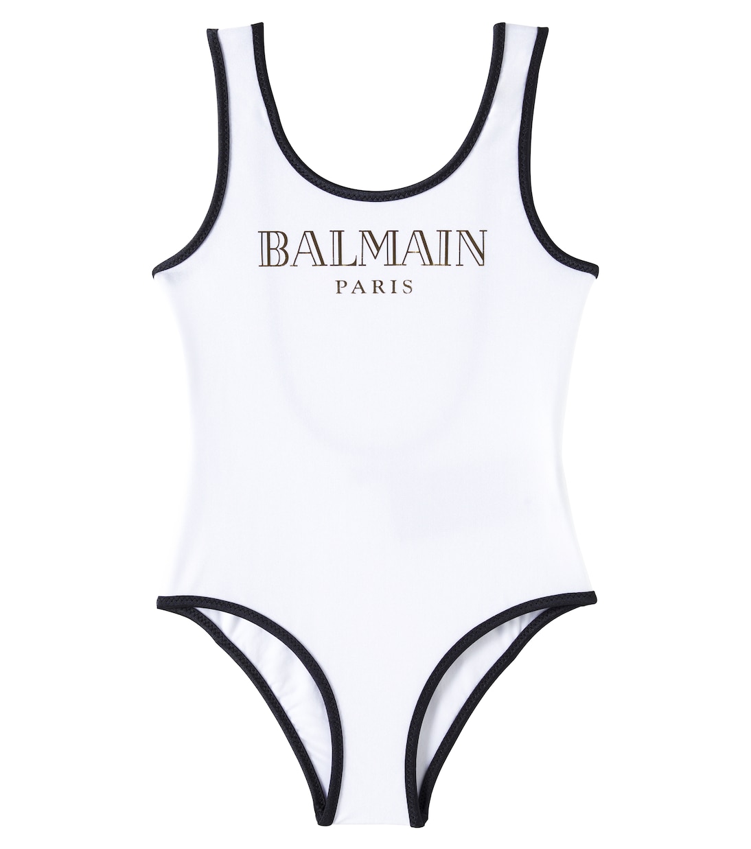 Купальник с логотипом Balmain Kids, White/Gold
Купальник с логотипом Balmain Kids, White/Gold