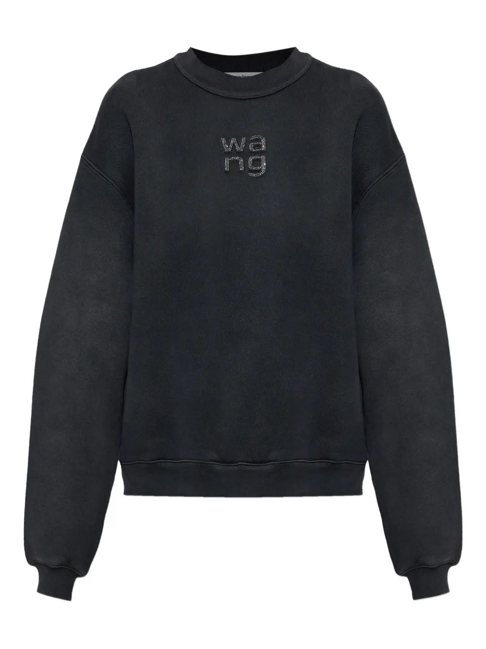 Свитер с украшением в виде логотипа Alexander Wang, серый
Свитер с украшением в виде логотипа Alexander Wang, серый