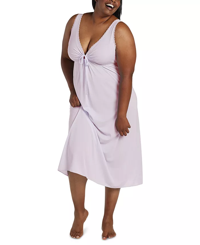 Ночная рубашка без рукавов с вырезом-замочной скважиной больших размеров Miss Elaine, розовый
Ночная рубашка без рукавов с вырезом-замочной скважиной больших размеров Miss Elaine, розовый