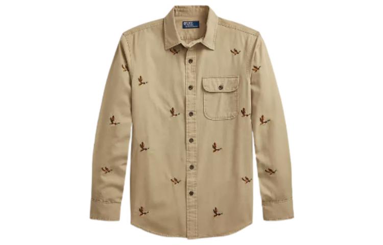 Polo Ralph Lauren Мужская рубашка цвета хаки
Polo Ralph Lauren Мужская рубашка цвета хаки