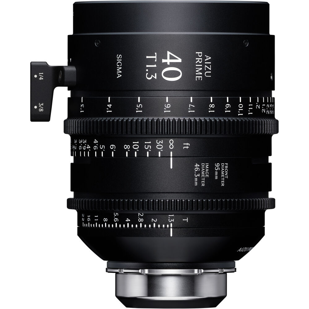 Кинообъектив Sigma Aizu Prime 40mm T1.3 LF (ARRI PL)
Кинообъектив Sigma Aizu Prime 40mm T1.3 LF (ARRI PL)