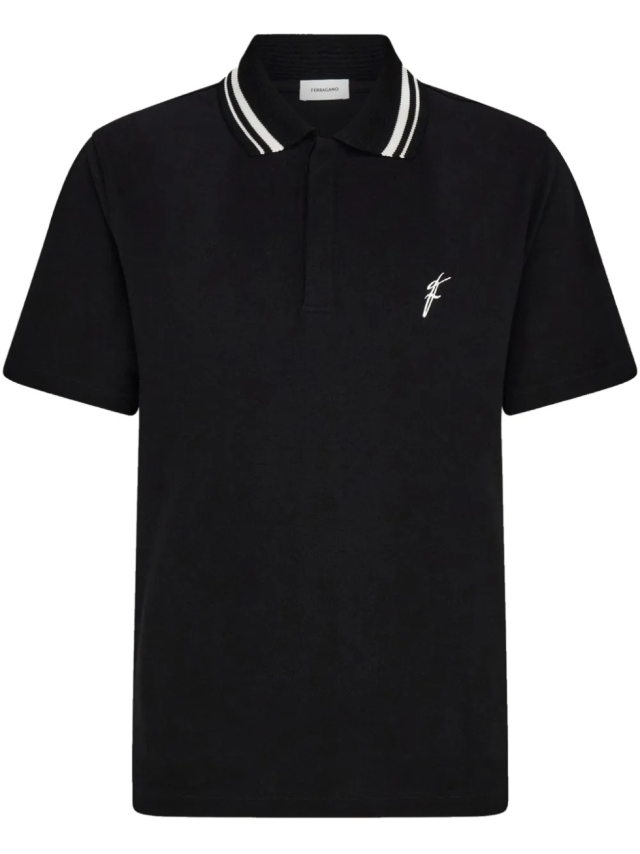 Рубашка-поло Ferragamo из органического хлопка, черный
Рубашка-поло Ferragamo из органического хлопка, черный