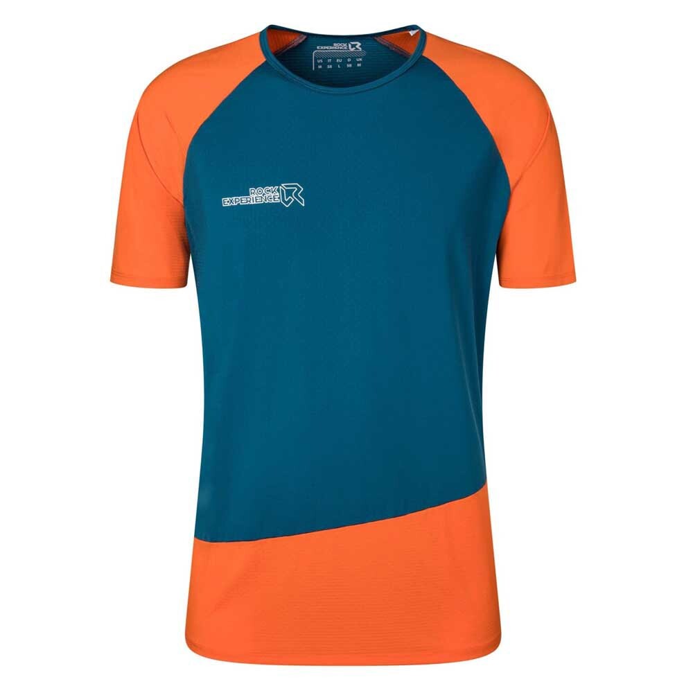 Базовый слой с коротким рукавом Rock Experience Merlin, синий 
Базовый слой с коротким рукавом Rock Experience Merlin, синий