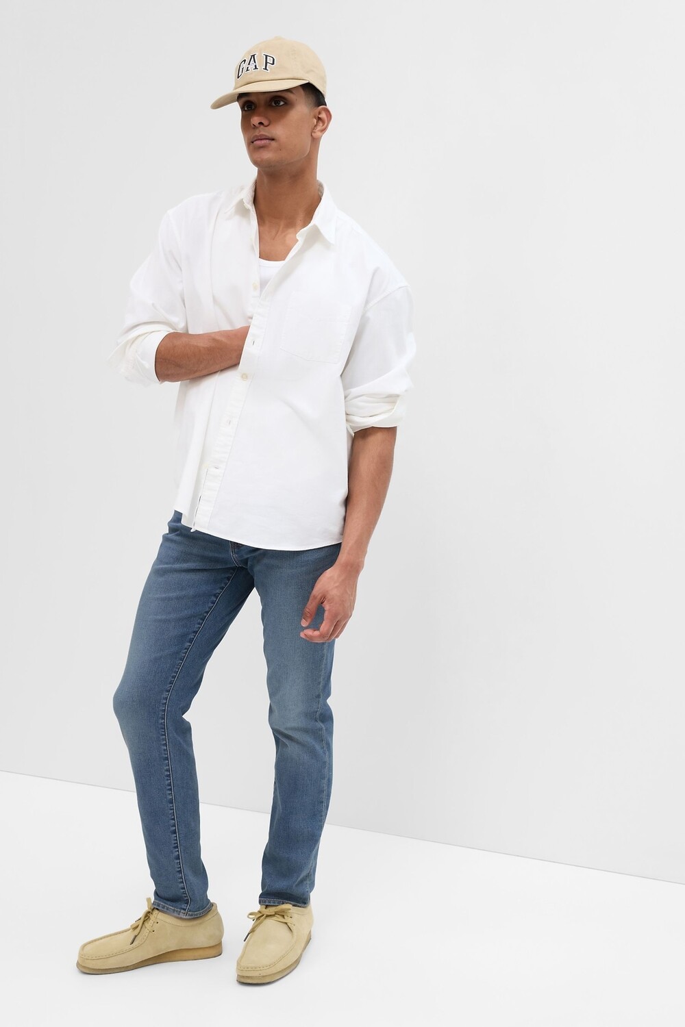 Мягкие джинсы узкого кроя с технологией Washwell Gap, синий
Мягкие джинсы узкого кроя с технологией Washwell Gap, синий