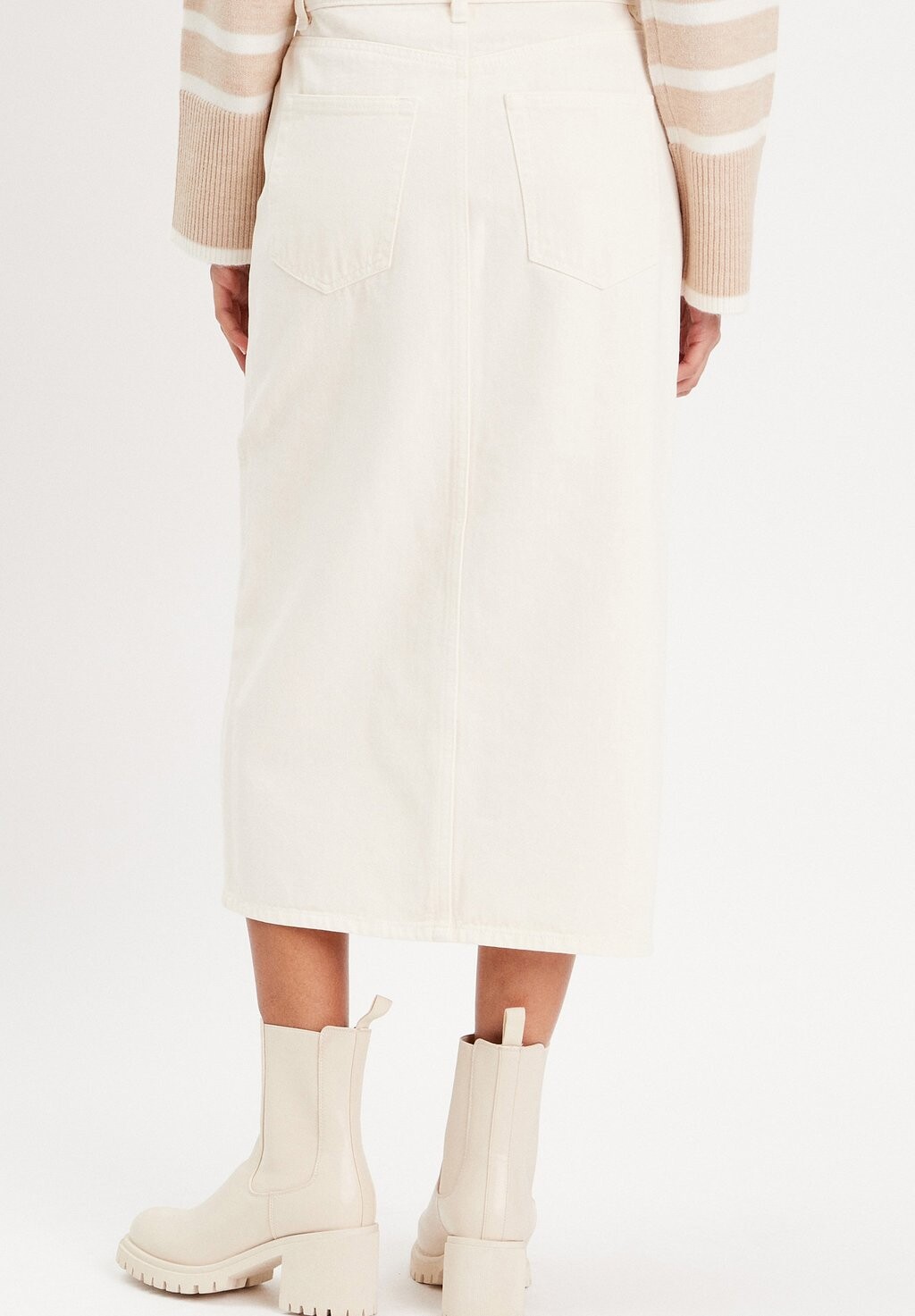 Юбка из денима IN STANDARDGRÖSSE Cache Cache, кремовый
Юбка из денима IN STANDARDGRÖSSE Cache Cache, кремовый