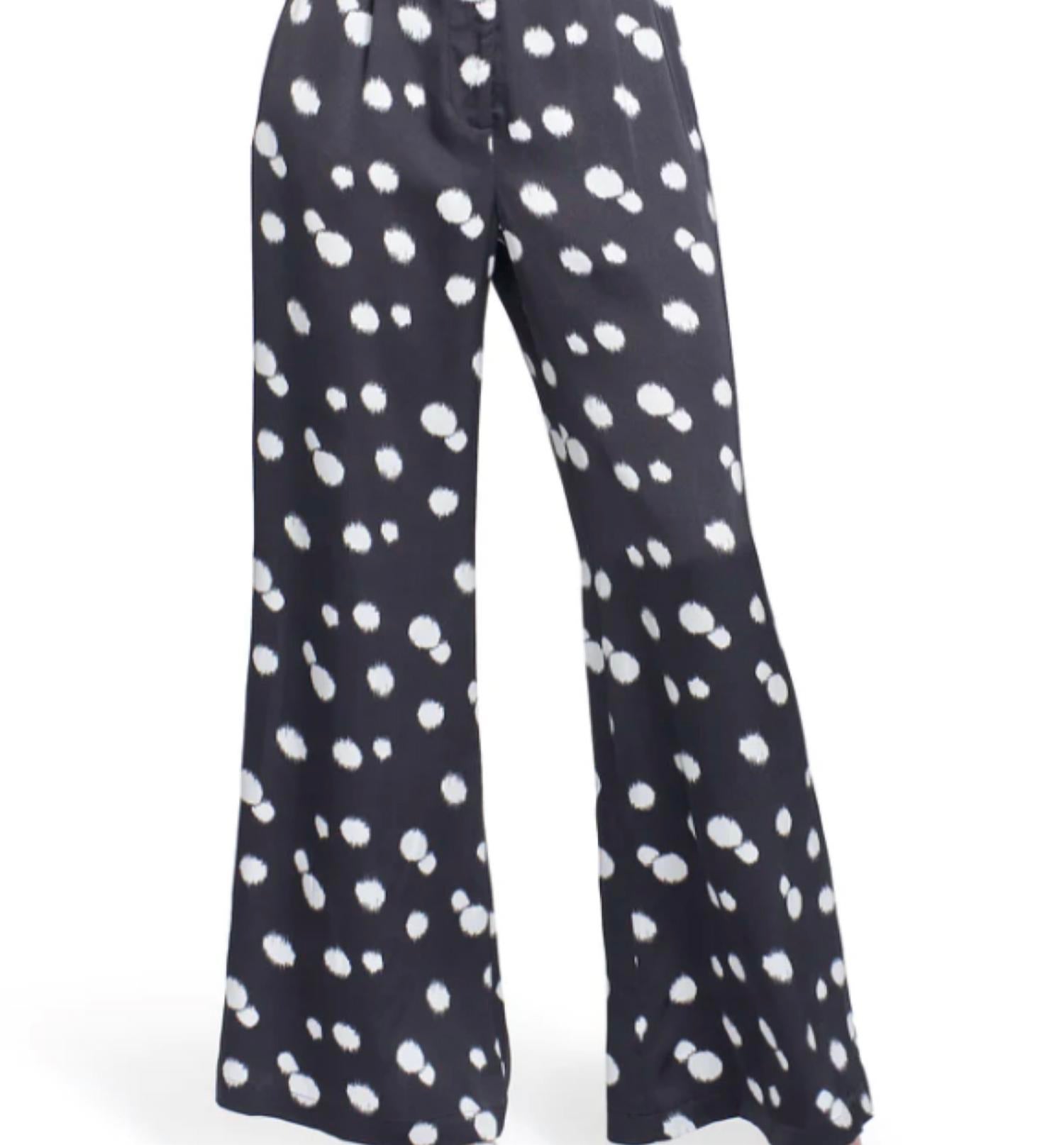 Брюки Camille черного цвета/цвета слоновой кости COREY LYNN CALTER
Брюки Camille черного цвета/цвета слоновой кости COREY LYNN CALTER