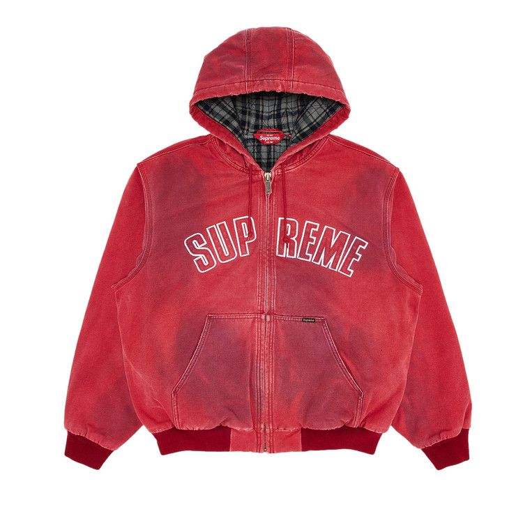 Куртка Supreme Reflective Arc Hooded Work Jacket, Red 
Куртка Supreme Reflective Arc Hooded Work Jacket, Red