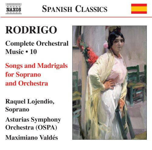 CD диск Rodrigo / Lojendio / Asturias Sym Orch / Valdes: Songs & Madrigals for Soprano & Orchestra 10
CD диск Rodrigo / Lojendio / Asturias Sym Orch / Valdes: Songs & Madrigals for Soprano & Orchestra 10