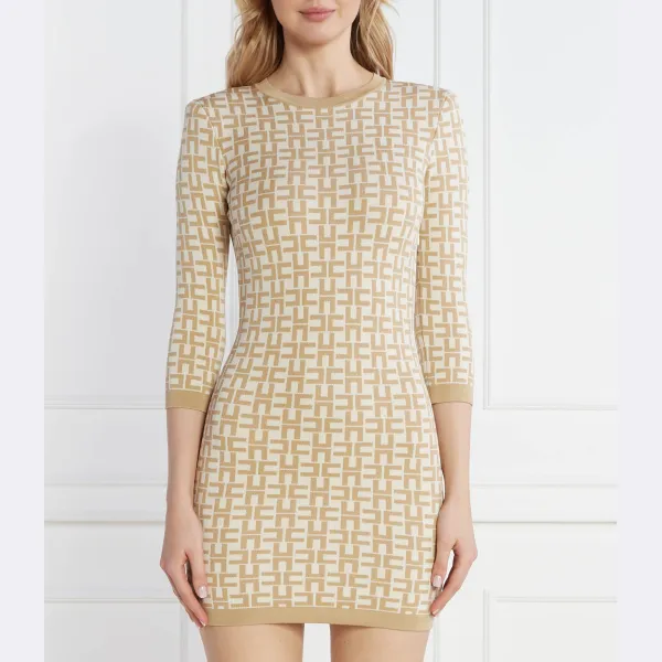 Платье Elisabetta Franchi, коричневый
Платье Elisabetta Franchi, коричневый