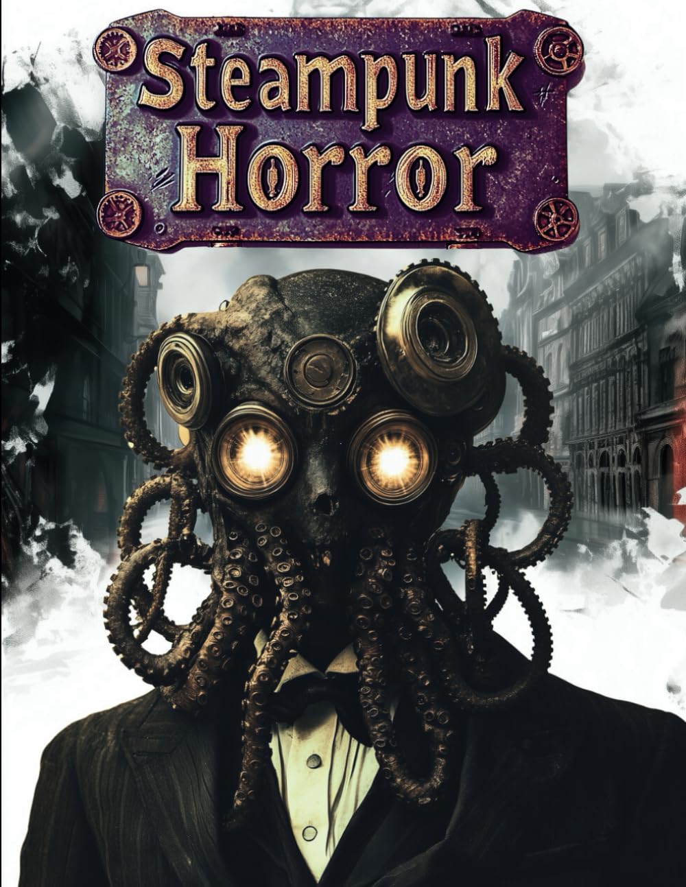 Steampunk Horror - A Creepy Coloring Book for Adults Stress Relief and Relaxation: Enjoy Steam Powered Mechanical Nightmares and Freakish Creatures; ... and Christmas Gift (Horror Coloring Books) (Independently published)
Steampunk Horror - A Creepy Coloring Book for Adults Stress Relief and Relaxation: Enjoy Steam Powered Mechanical Nightmares and Freakish Creatures; ... and Christmas Gift (Horror Coloring Books) (Independently published)