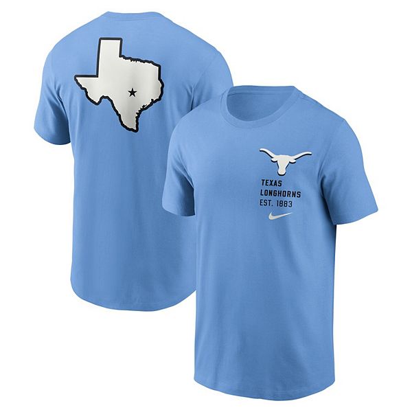 Мужская футболка valor blue texas longhorns color drop 2-hit Nike
Мужская футболка valor blue texas longhorns color drop 2-hit Nike