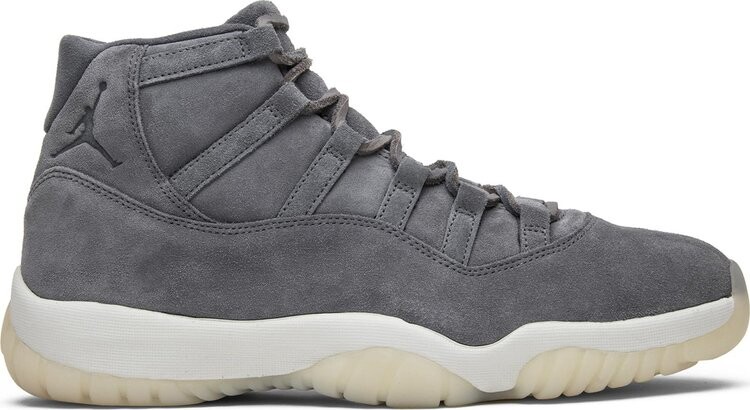 Кроссовки Air Jordan 11 Retro Premium Grey Suede, серый 
Кроссовки Air Jordan 11 Retro Premium Grey Suede, серый