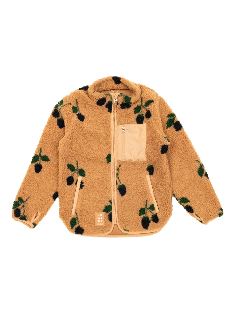 Куртка с принтом вишни Liewood, коричневый
Куртка с принтом вишни Liewood, коричневый