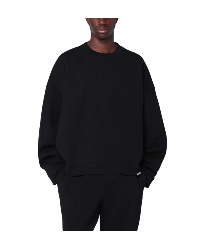 Свитер прямого кроя с инициалами Represent, черный
Свитер прямого кроя с инициалами Represent, черный