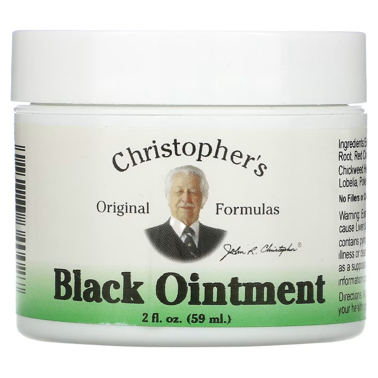 Christopher's Original Formulas, Black Ointment, противовоспалительная, 59 мл (2 жидкие унции)
Christopher's Original Formulas, Black Ointment, противовоспалительная, 59 мл (2 жидкие унции)