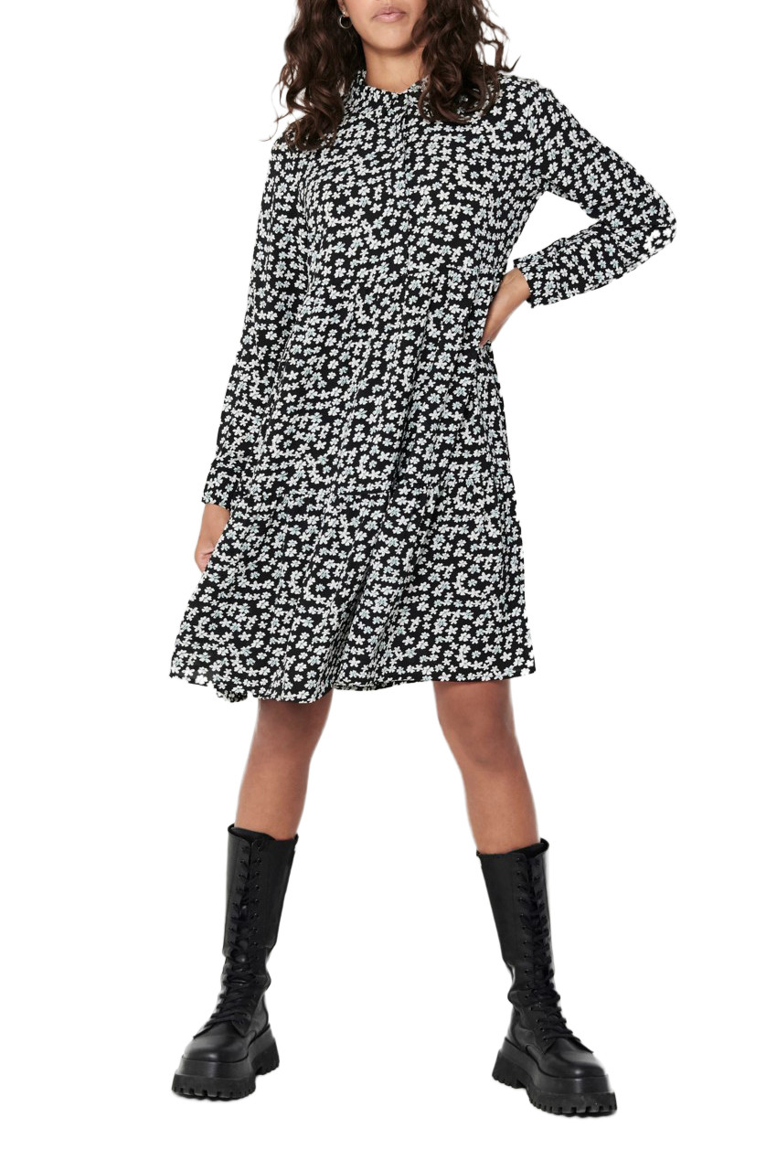 Платье Jacqueline de Yong с цветочным принтом, белый/черный
Платье Jacqueline de Yong с цветочным принтом, белый/черный