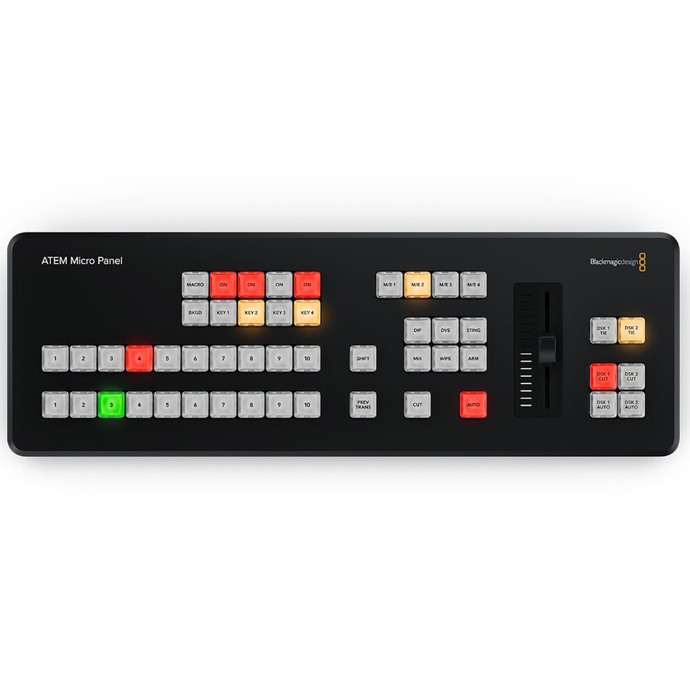 Панель управления Blackmagic Design ATEM Micro Panel, черный
Панель управления Blackmagic Design ATEM Micro Panel, черный