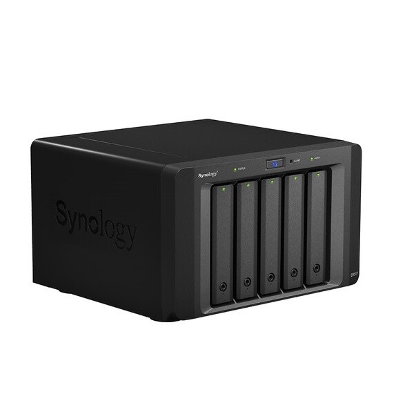 Модуль расширения для сетевого хранилища Synology DX517 с 5 отсеками, черный
Модуль расширения для сетевого хранилища Synology DX517 с 5 отсеками, черный