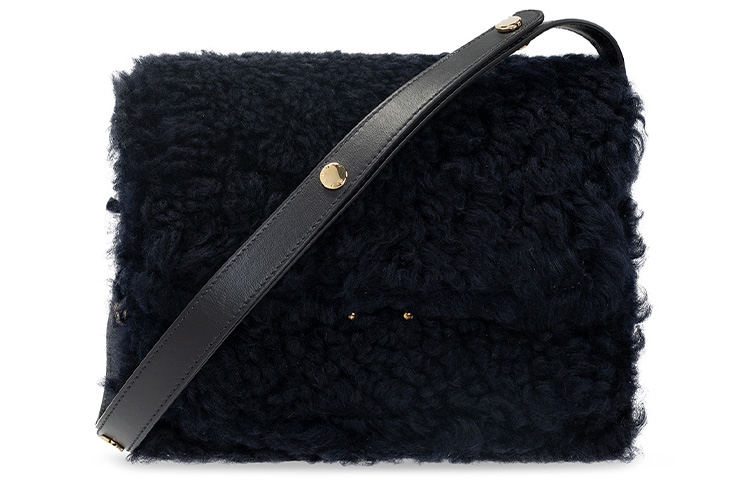 Сумка через плечо из телячьей и ягнячьей кожи MARNI морской синий
Сумка через плечо из телячьей и ягнячьей кожи MARNI морской синий