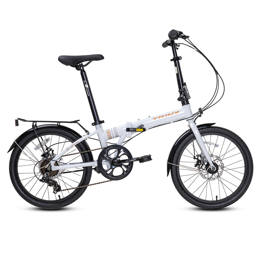 Складной велосипед TRINX Life 2.2 20″, белый/золотой
Складной велосипед TRINX Life 2.2 20″, белый/золотой
