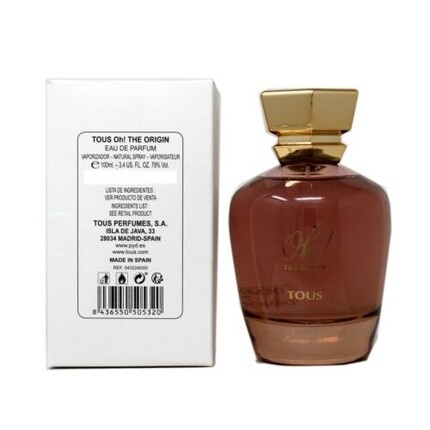 Tous ТОУС О! THE ORIGIN Парфюмерная вода, натуральный спрей, 100 мл, 3,4 жидких унции.
Tous ТОУС О! THE ORIGIN Парфюмерная вода, натуральный спрей, 100 мл, 3,4 жидких унции.