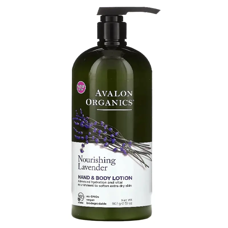 Лосьон для тела Avalon Organics Лаванда, 907 гр
Лосьон для тела Avalon Organics Лаванда, 907 гр