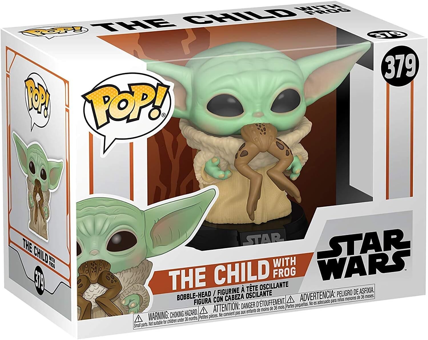 Фигурка Funko Pop! Star Wars: The Mandalorian - The Child With Frog (Grogu)
Фигурка Funko Pop! Star Wars: The Mandalorian - The Child With Frog (Grogu)