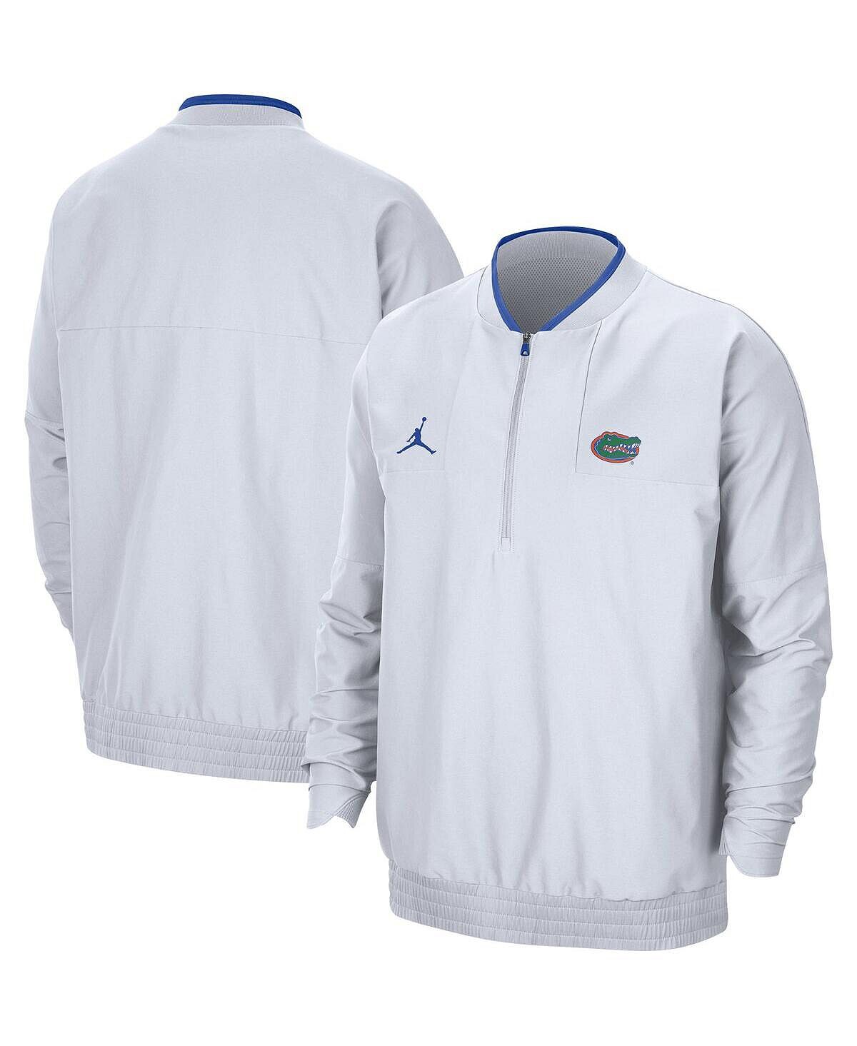 Белая мужская куртка florida gators 2021 coach с молнией до середины бедра Jordan, белый
Белая мужская куртка florida gators 2021 coach с молнией до середины бедра Jordan, белый