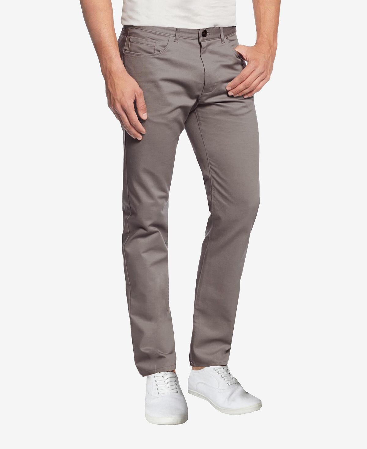 Мужские ультраэластичные брюки чинос с пятью карманами Galaxy By Harvic, темно-серый
Мужские ультраэластичные брюки чинос с пятью карманами Galaxy By Harvic, темно-серый