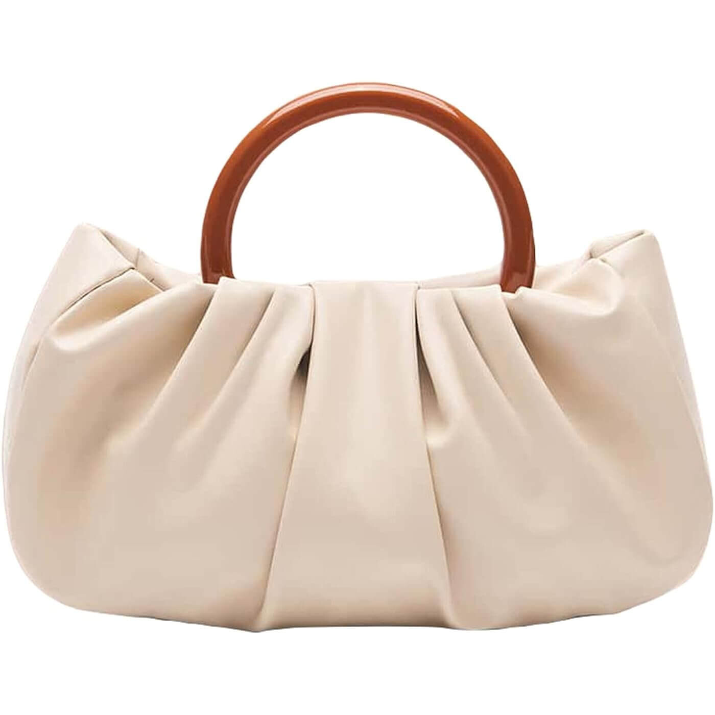 Клатч со сборками Verdusa Dumpling, светло-бежевый/коричневый
Клатч со сборками Verdusa Dumpling, светло-бежевый/коричневый