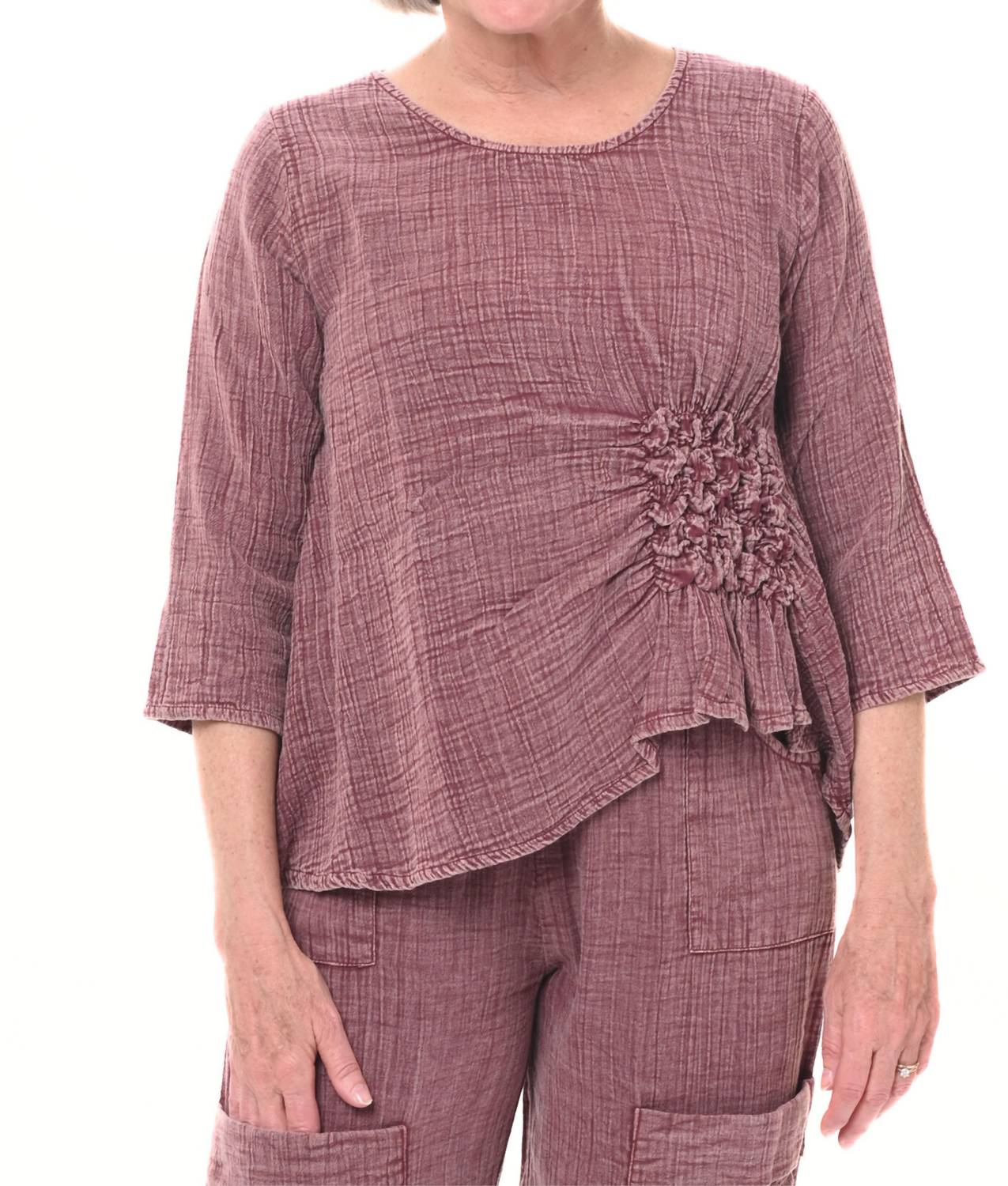 Ольга Топ в маренго Tulip Clothing, бордовый
Ольга Топ в маренго Tulip Clothing, бордовый