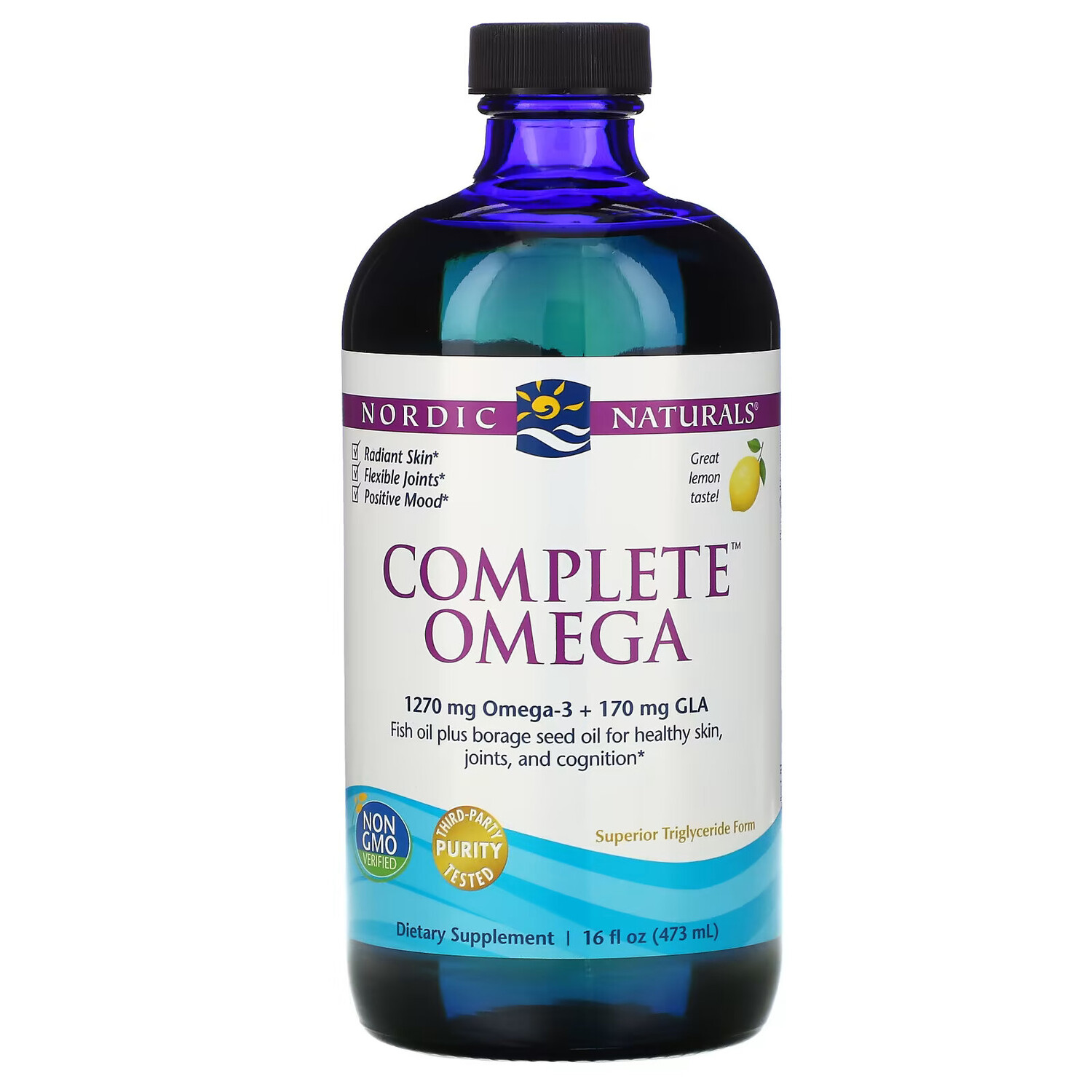 Nordic Naturals, Complete Omega, лимон, 473 мл (16 жидких унций)
Nordic Naturals, Complete Omega, лимон, 473 мл (16 жидких унций)