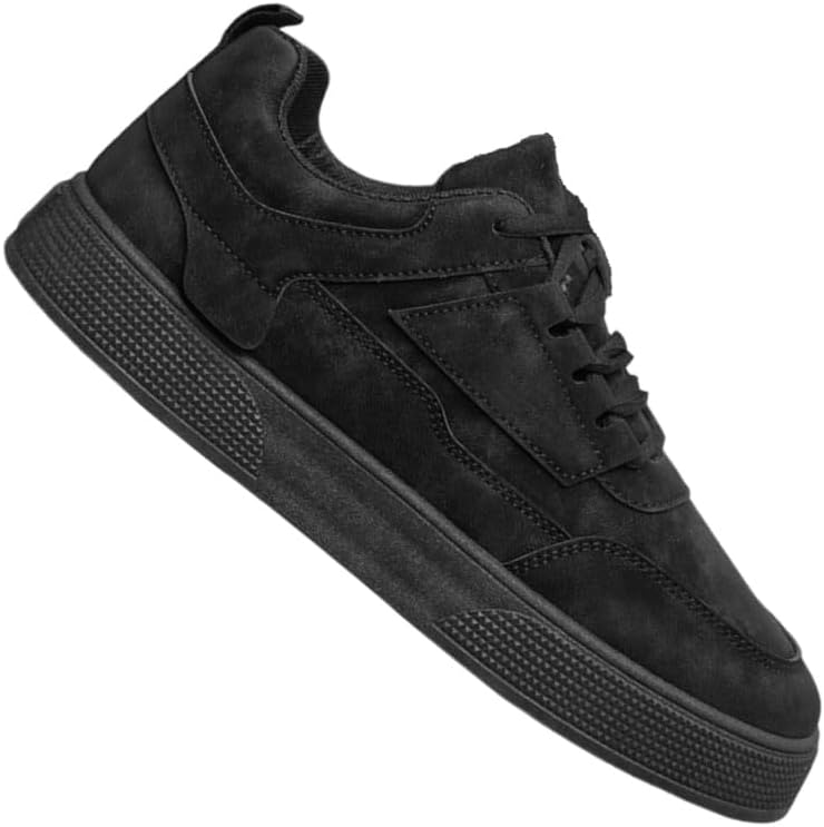 Мужские стильные кеды с толстой подошвой - однотонные, на шнуровке, повседневные кроссовки с эффектом увеличения роста и удобной подошвой EVA для всех сезонов Clolinde, черный
Мужские стильные кеды с толстой подошвой - однотонные, на шнуровке, повседневные кроссовки с эффектом увеличения роста и удобной подошвой EVA для всех сезонов Clolinde, черный